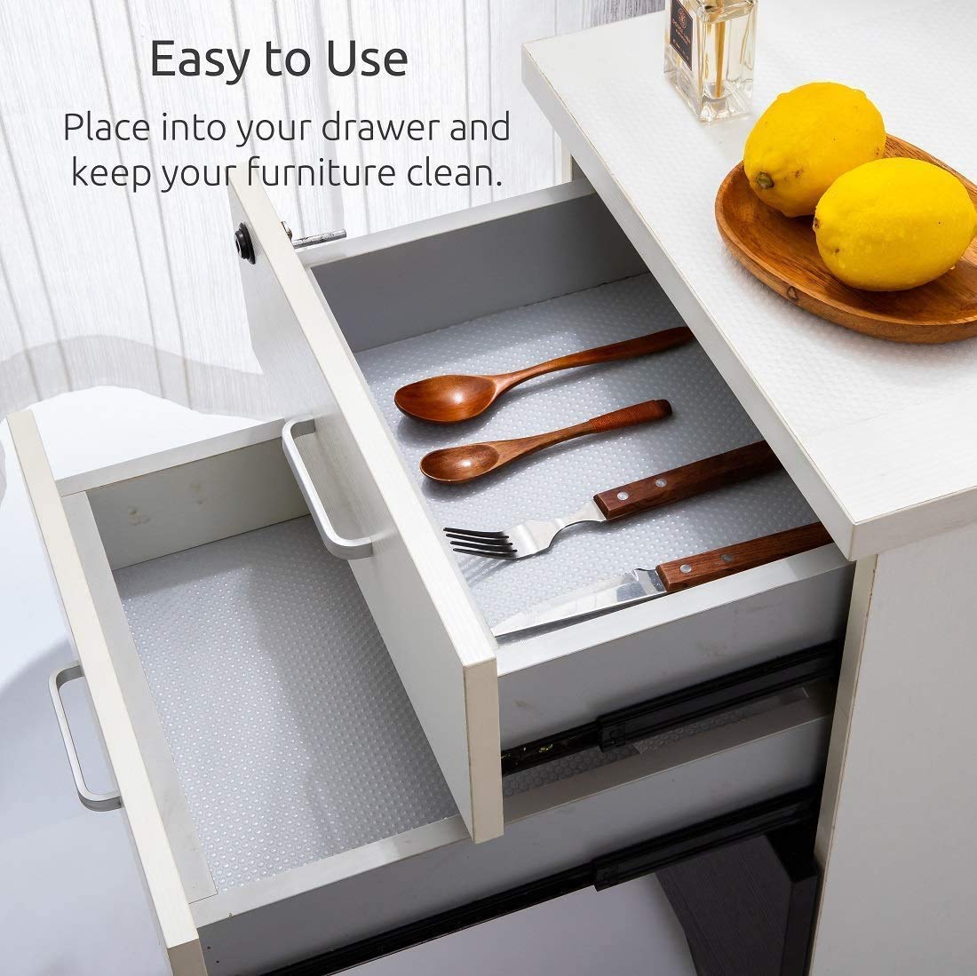 Premium Diamond Clear Anti-Slip Kitchen Mat™