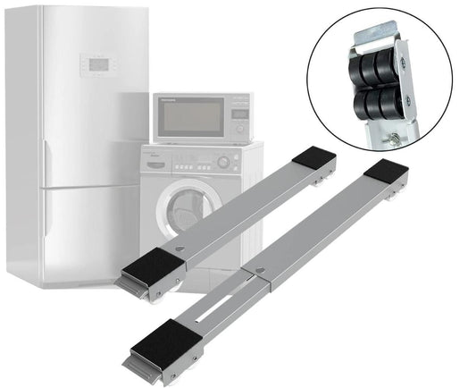 Multi-Functional Adjustable Trolley Fixed Mount Racks Holder (Pair of 1)