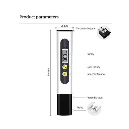 Water TDS Meter Tester