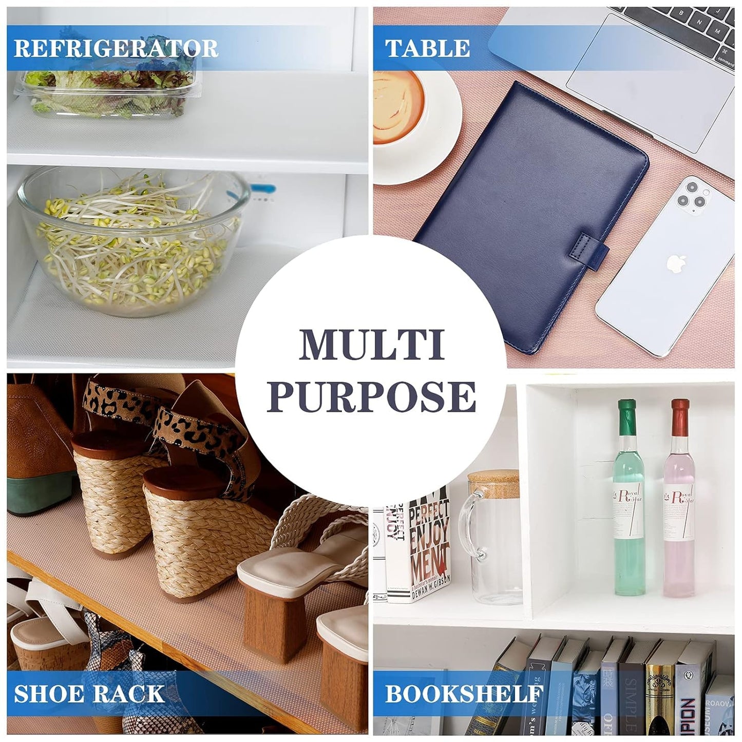 Premium Diamond Clear Anti-Slip Kitchen Mat™